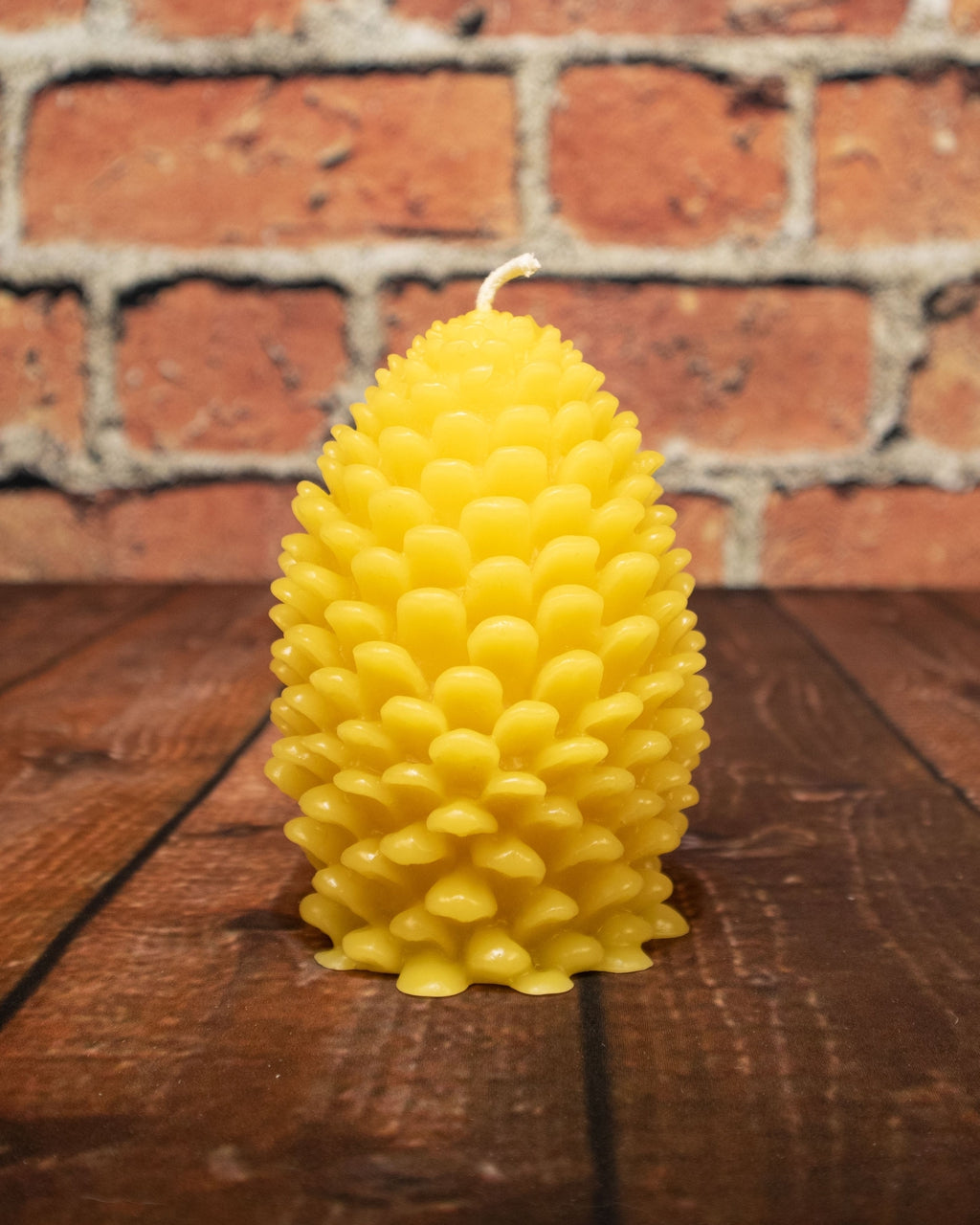 Yellow 100% Beeswax Pinecones