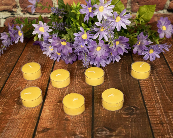 Beeswax Tea Light Candles - Bulk