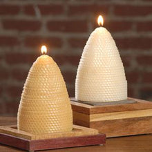  Hand-Rolled 4x6 Beeswax Skep