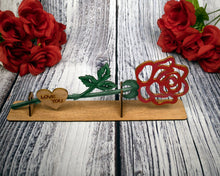  Hand-made Wooden Rose