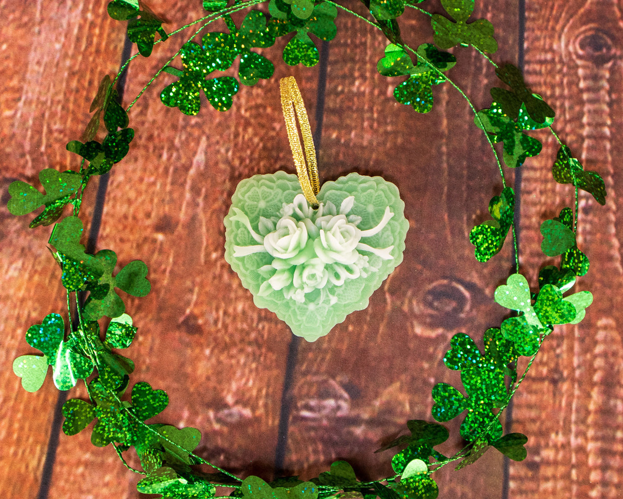 Beeswax Heart Ornament