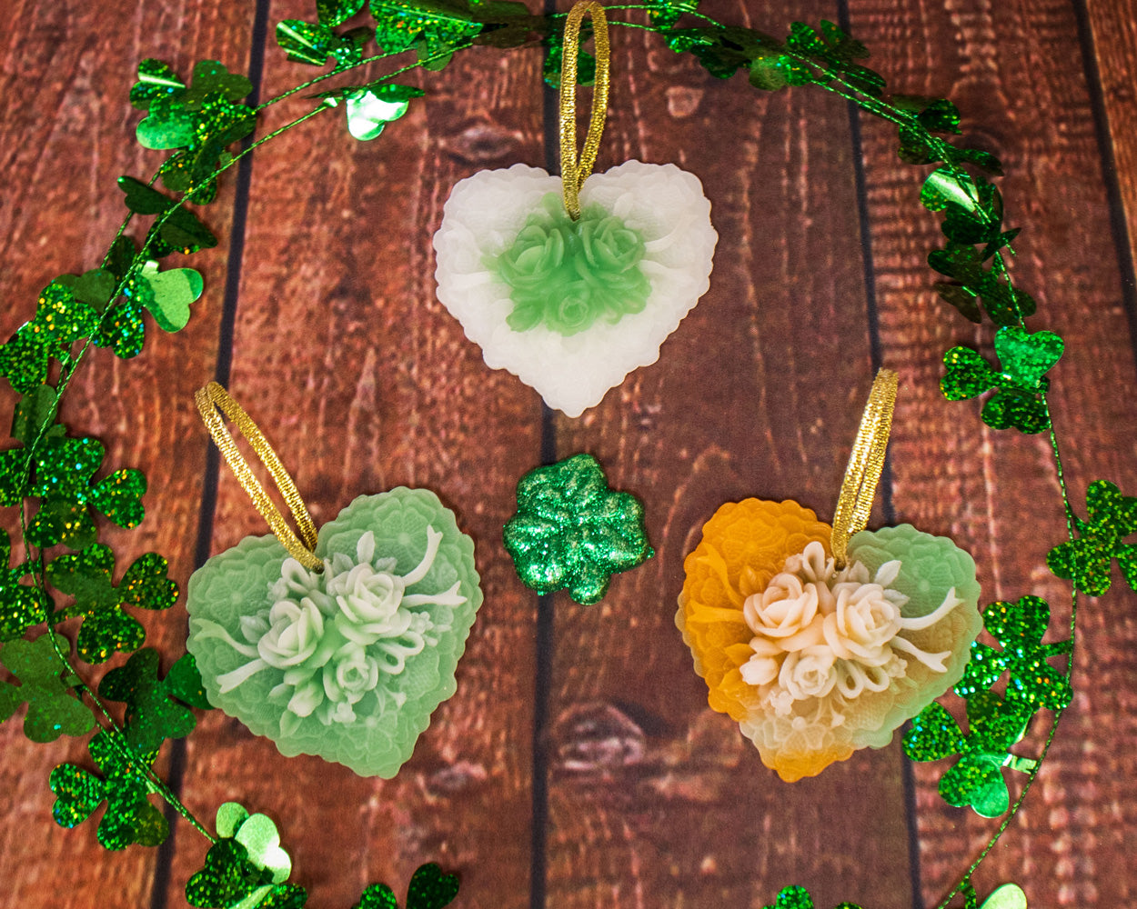 Beeswax Heart Ornament