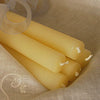 Solid Beeswax Tapers